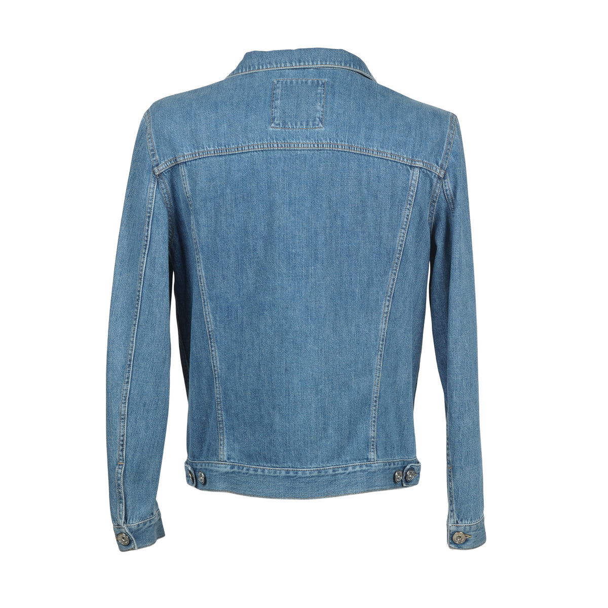 BRUNELLO CUCINELLI MEN'S LIGHT DENIM JACKET