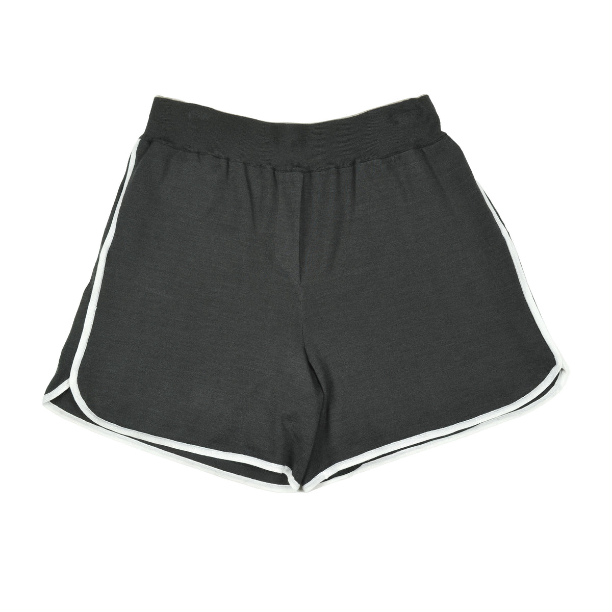 BRUNELLO CUCINELLI WOMEN'S DARK GREY CASHMERE SHORTS