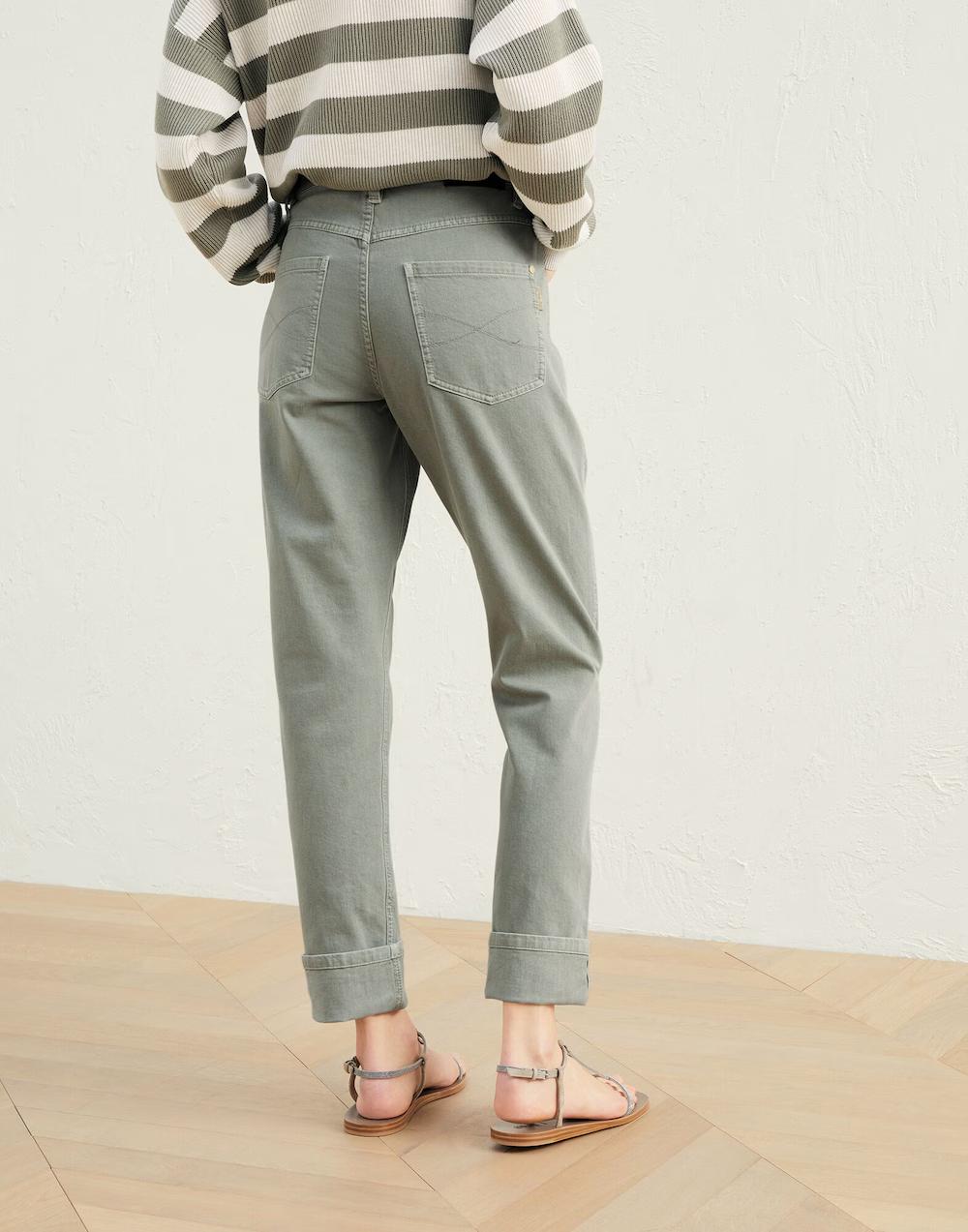 BRUNELLO CUCINELLI WOMEN'S PANTS M0H43P5797_C8707 NWT