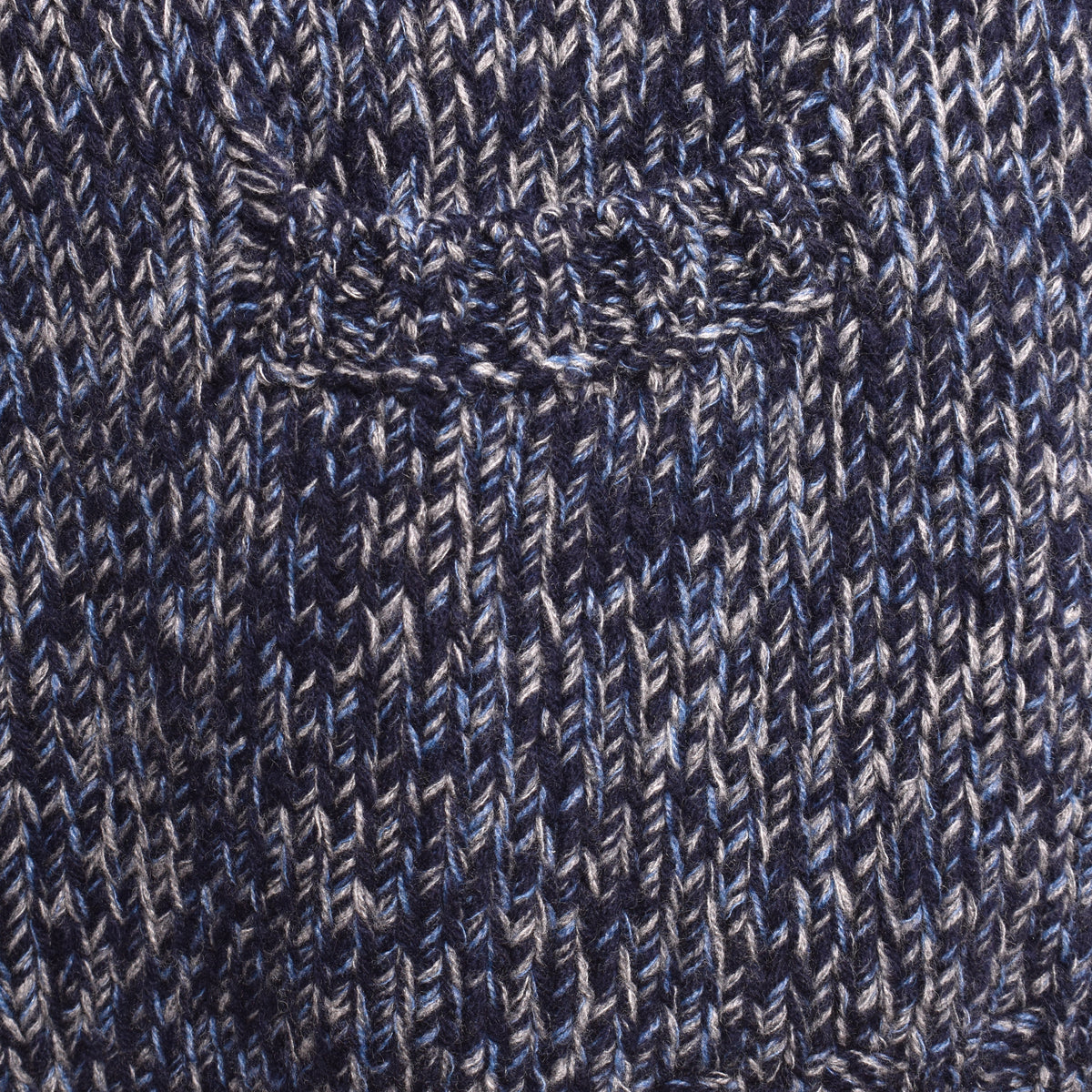 BRUNELLO CUCINELLI MEN'S BLUE CASHMERE KNIT SWEATER