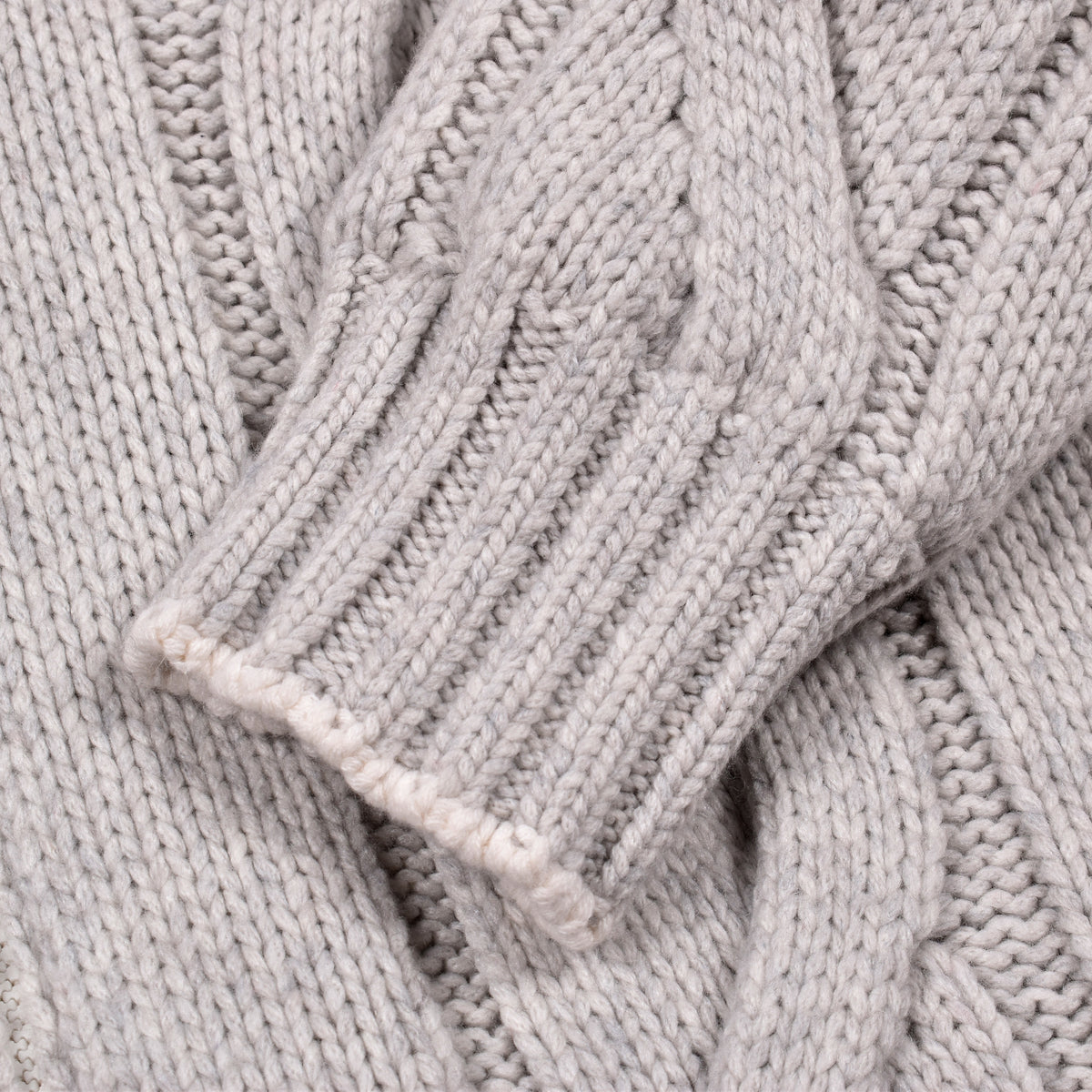 BRUNELLO CUCINELLI MEN'S 100% CASHMERE CARDIGAN STLYE CABLE KNIT PUFFER JACKET