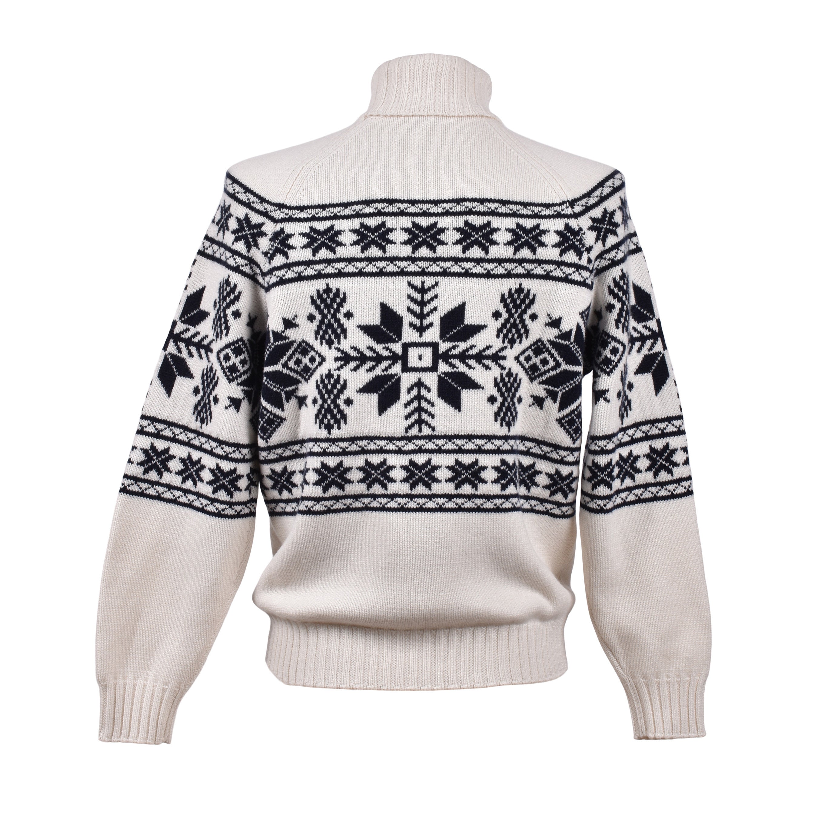 BRUNELLO CUCINELLI MEN'S PANAMA NAVY CASHMERE TURTLENECK SWEATER
