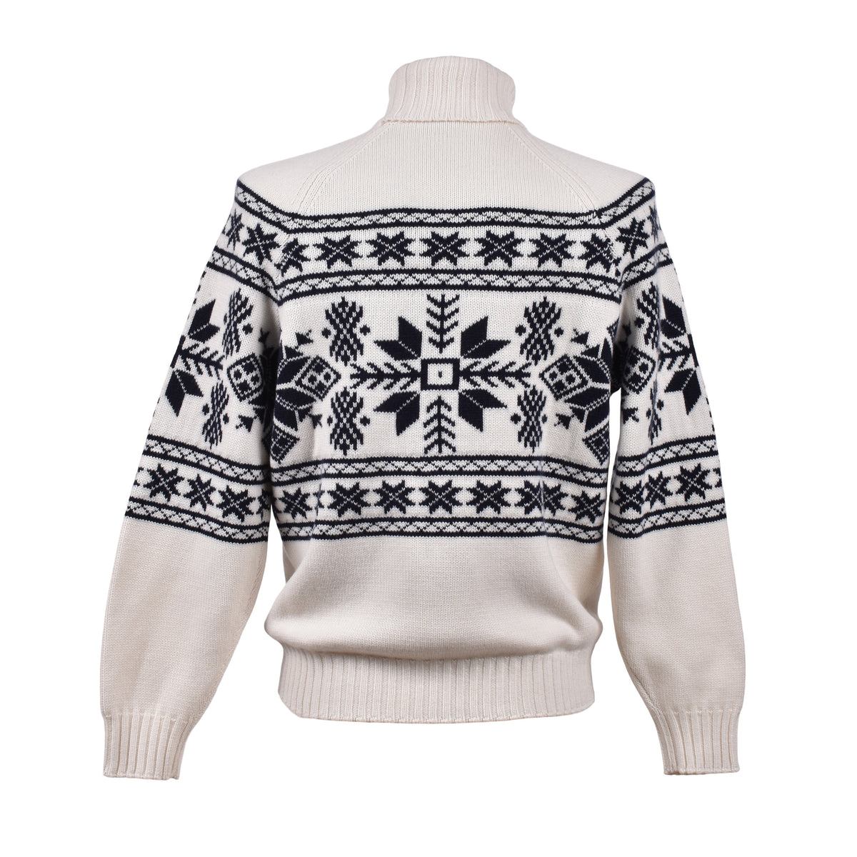 BRUNELLO CUCINELLI MEN'S PANAMA NAVY CASHMERE TURTLENECK SWEATER