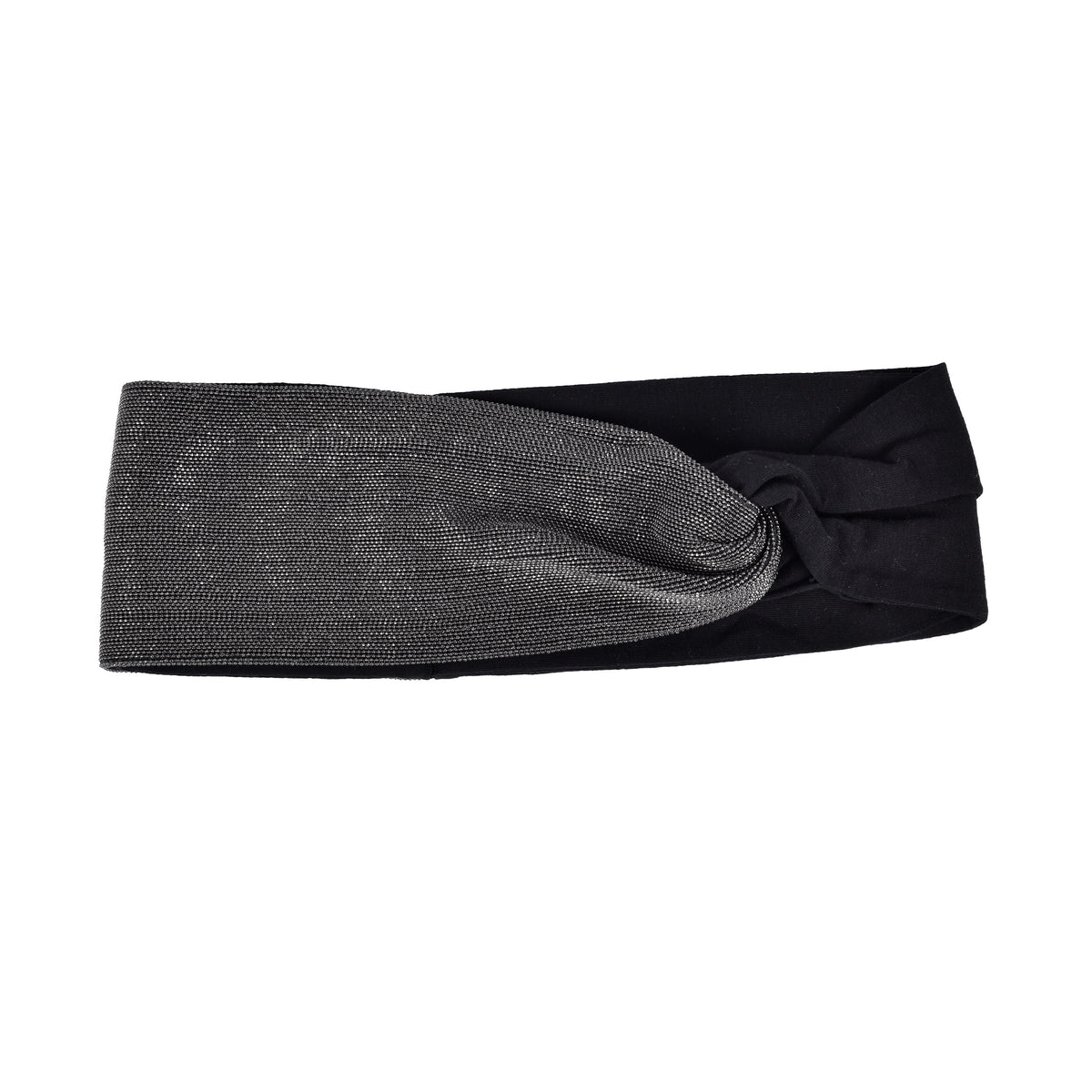 BRUNELLO CUCINELLI WOMEN'S BLACK BEADED HEADBAND ACCESSORY
