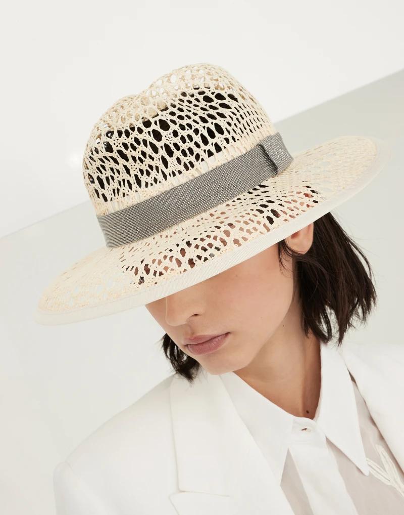 BRUNELLO CUCINELLI WOMEN'S HAT MCAP90081_CUF81 NWT