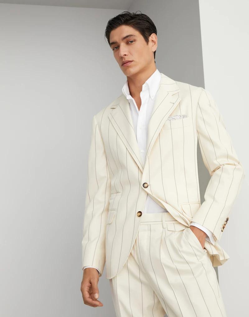 BRUNELLO CUCINELLI MEN'S BLAZER MD4947BTD_C010 NWT