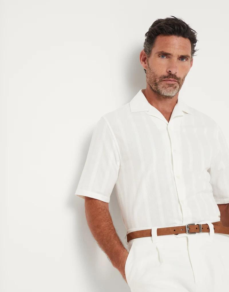 BRUNELLO CUCINELLI MEN'S SHIRT MM6410615_C400 NWT