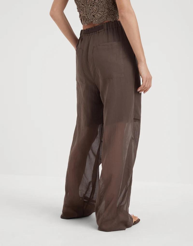 BRUNELLO CUCINELLI WOMEN'S PANTS MH911P8557_C8705 NWT