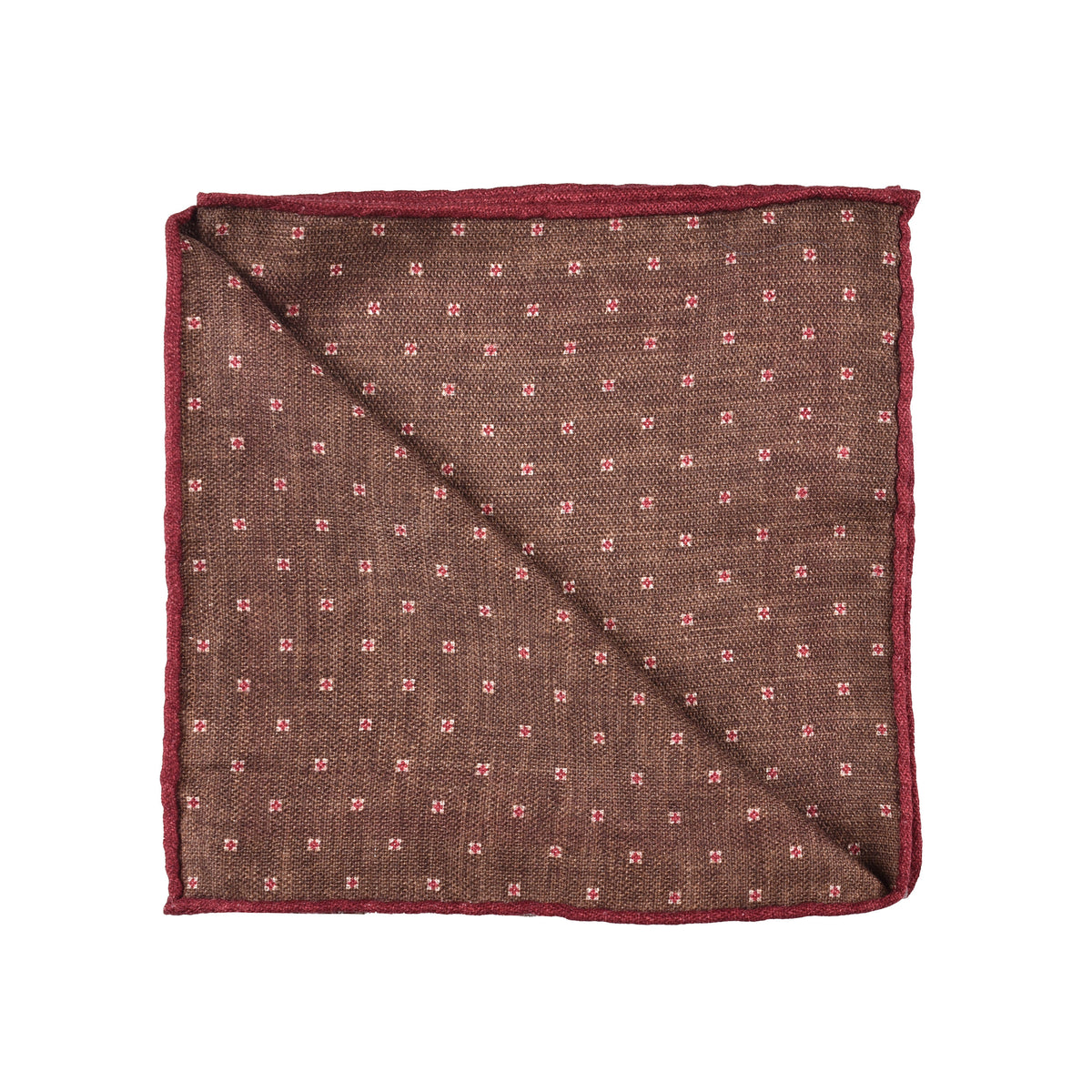 BRUNELLO CUCINELLI MEN'S PANAMA BARBERA DENIM SILK POCKET SQUARE