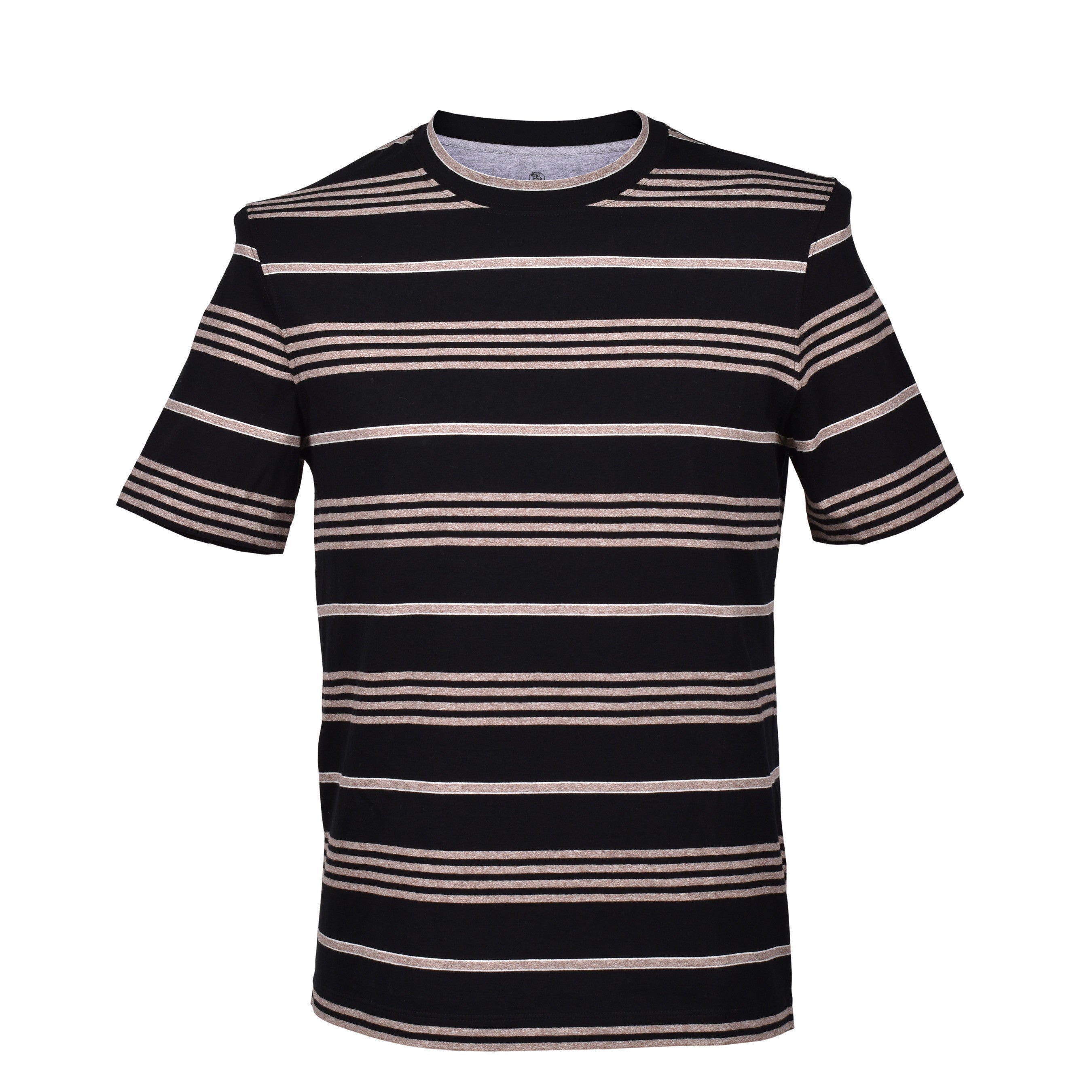 BRUNELLO CUCINELLI MEN'S 100% COTTON CREW NECK SHORT SLEEVE CASUAL T-SHIRT NEW