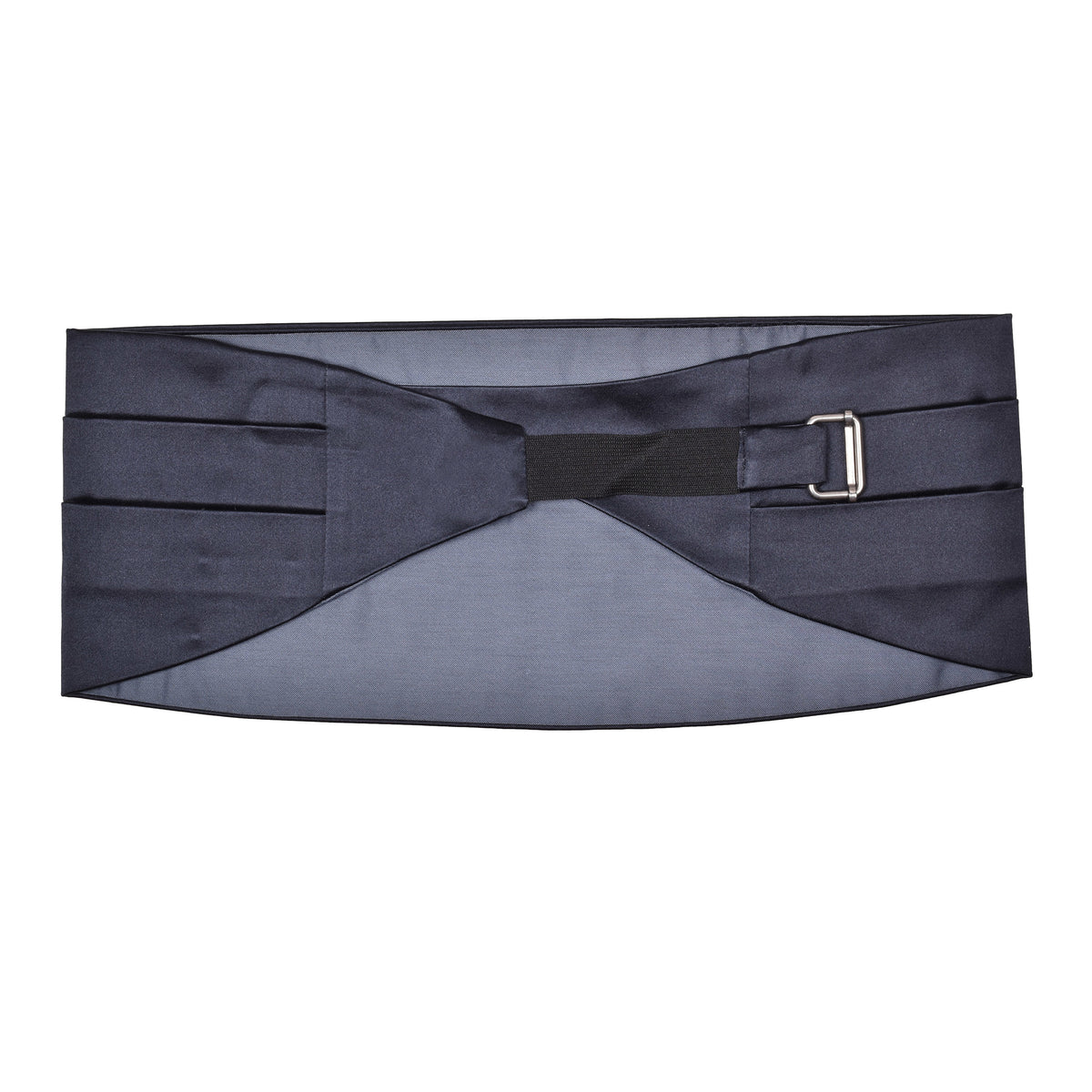 BRUNELLO CUCINELLI MEN'S NAVY SILK CUMMERBUND ACCESSORY