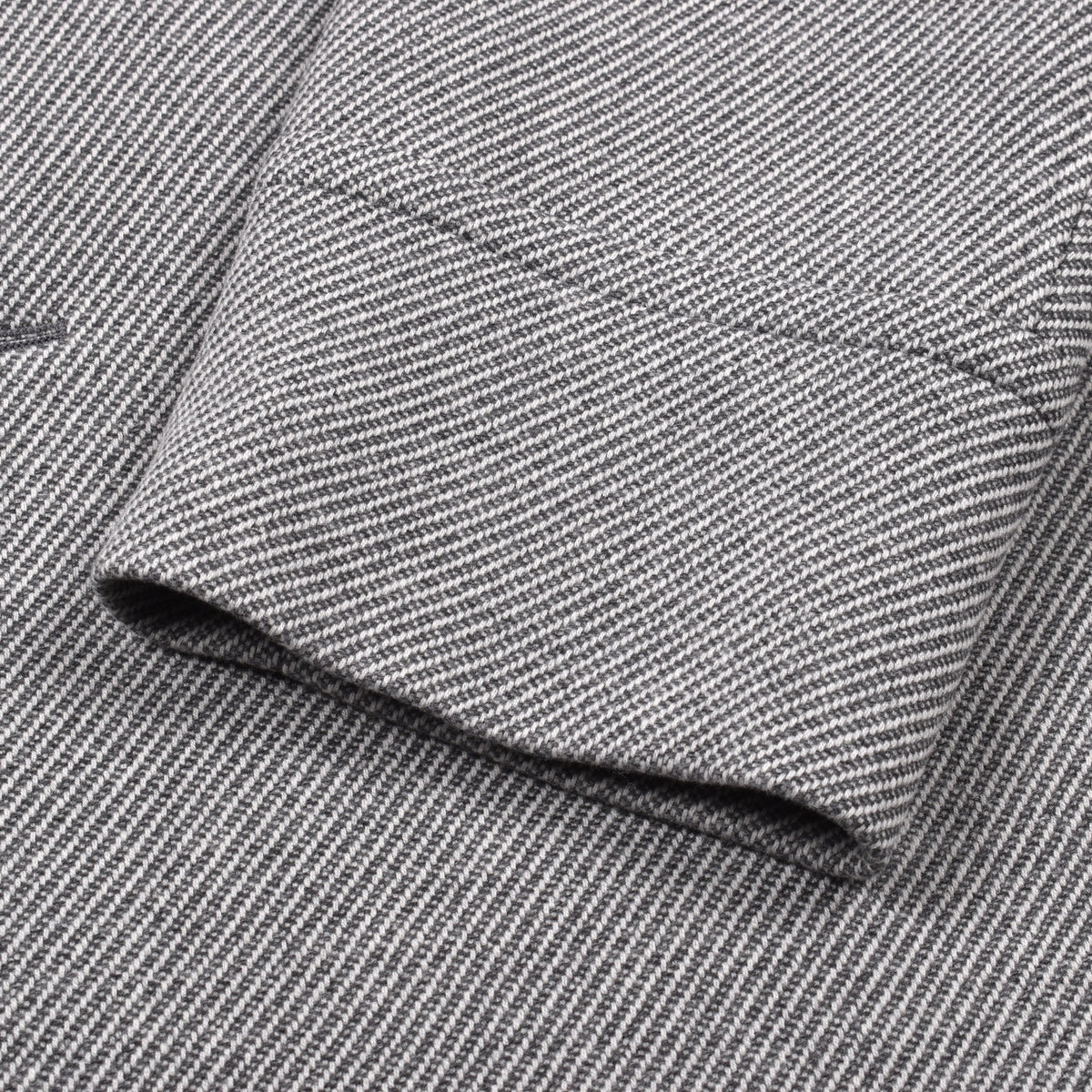 BRUNELLO CUCINELLI MEN'S LIGHT GREY WOOL JACKET