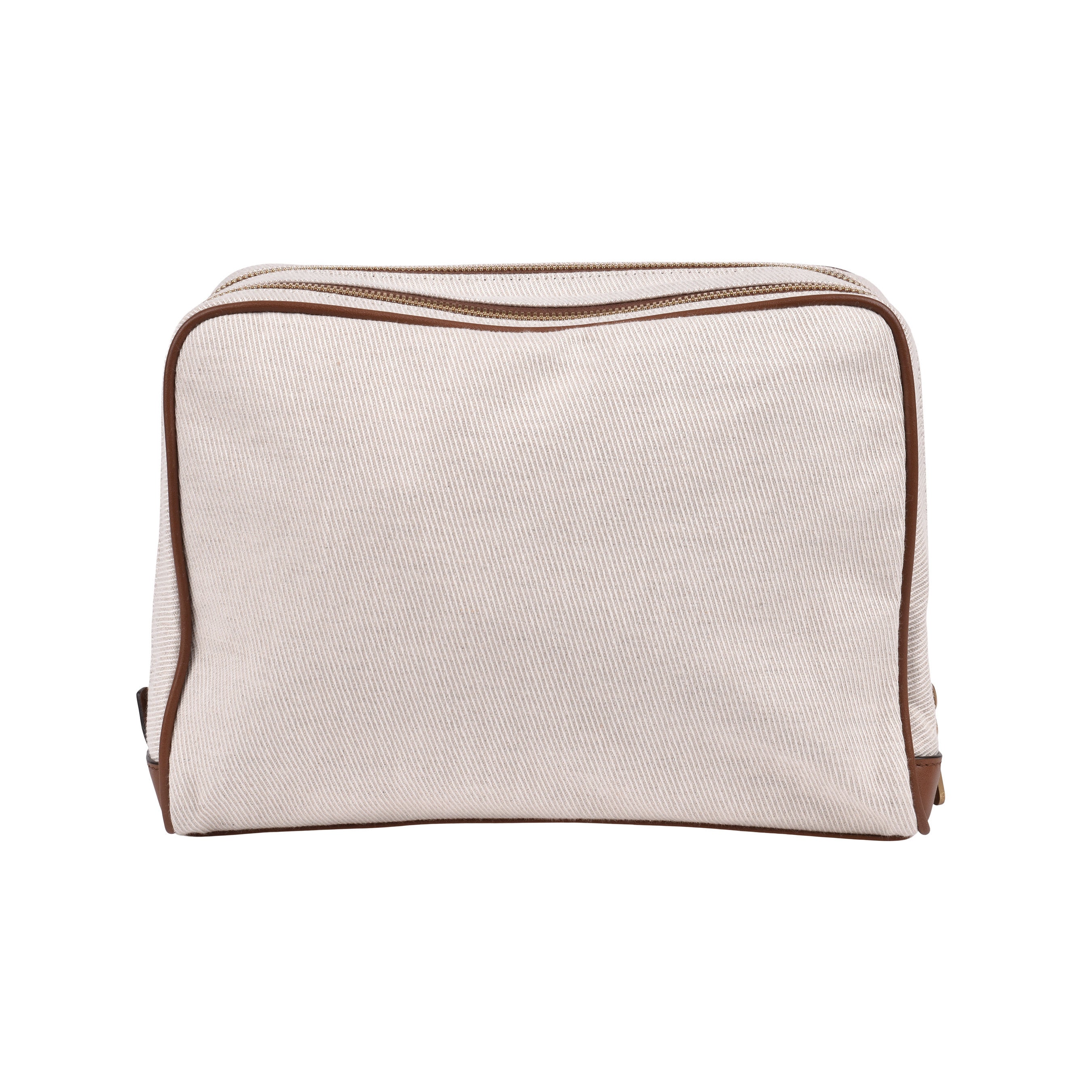BRUNELLO CUCINELLI MEN'S TWO TONE PERSONAL CARE/ TRAVEL CASE NEW