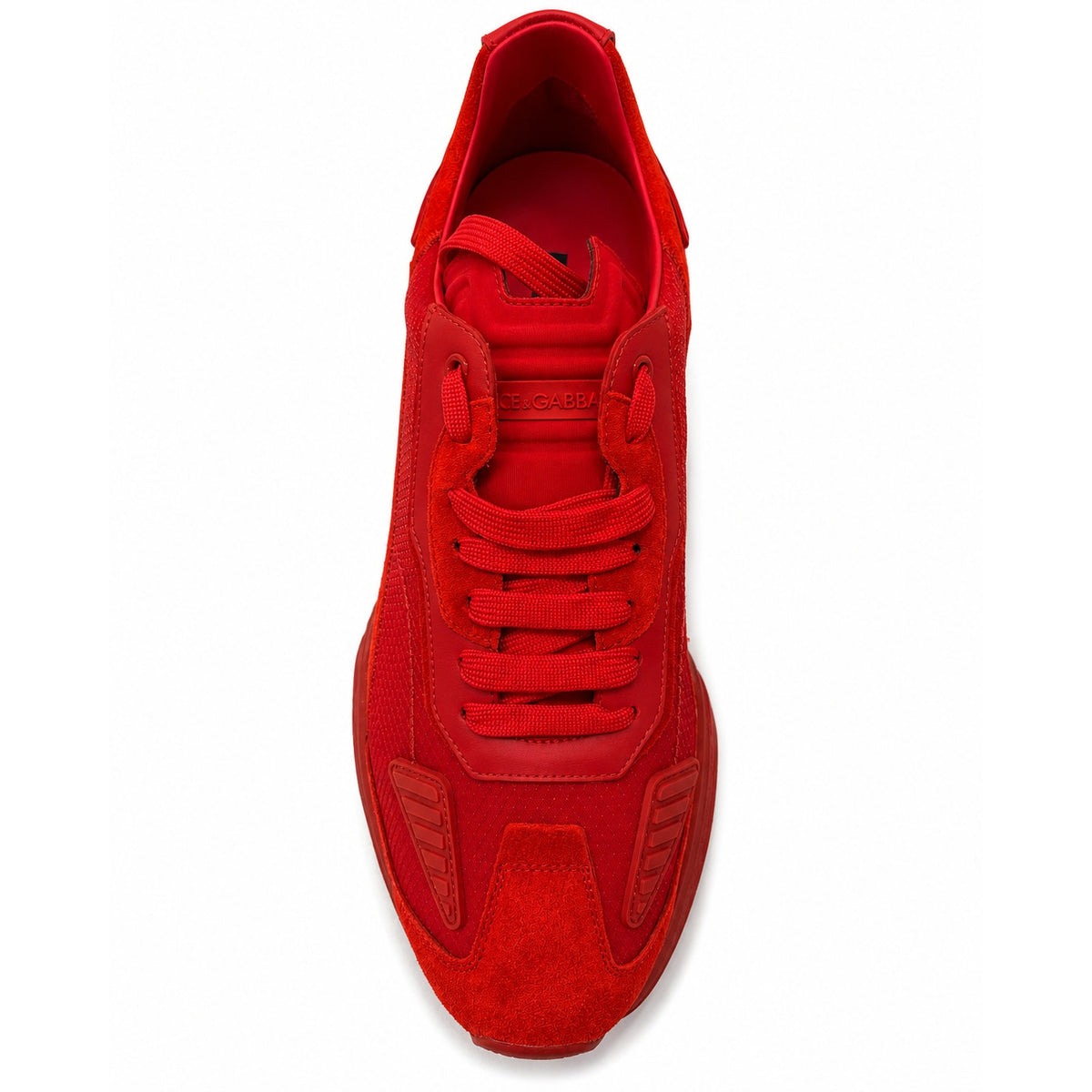 Dolce & Gabbana Red Daymaster Low Top Sneaker Shoes