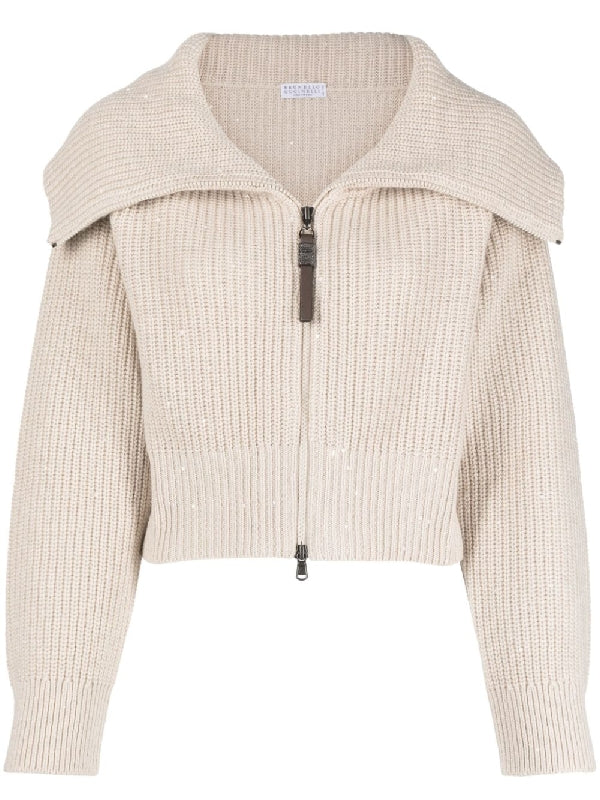 BRUNELLO CUCINELLI WOMEN'S SWEATER M71542126_CN058 NWT