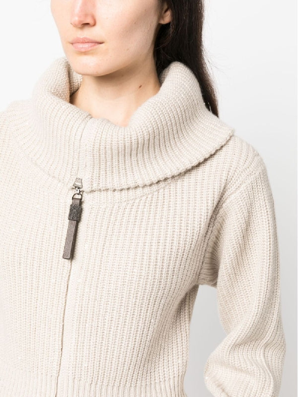 BRUNELLO CUCINELLI WOMEN'S SWEATER M71542126_CN058 NWT