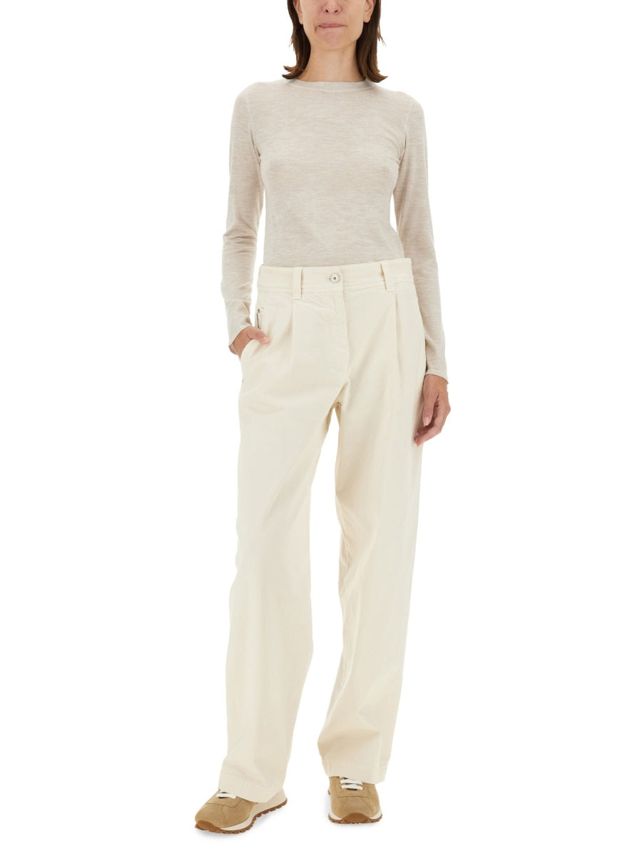 BRUNELLO CUCINELLI WOMEN'S PANTS MPH43P5918_C8739 NWT