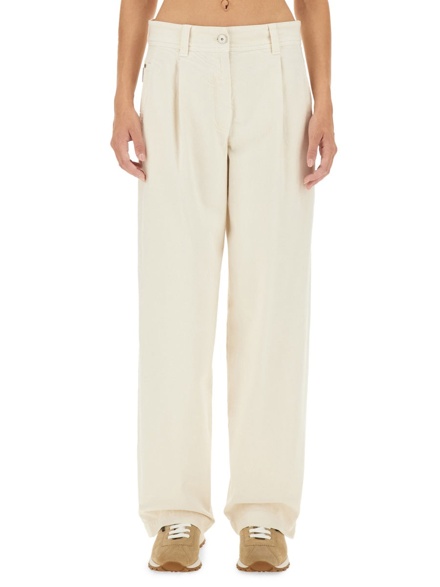 BRUNELLO CUCINELLI WOMEN'S PANTS MPH43P5918_C8739 NWT