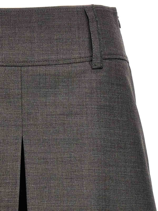 BRUNELLO CUCINELLI WOMEN'S PANTS M0W07P8401_C010 NWT