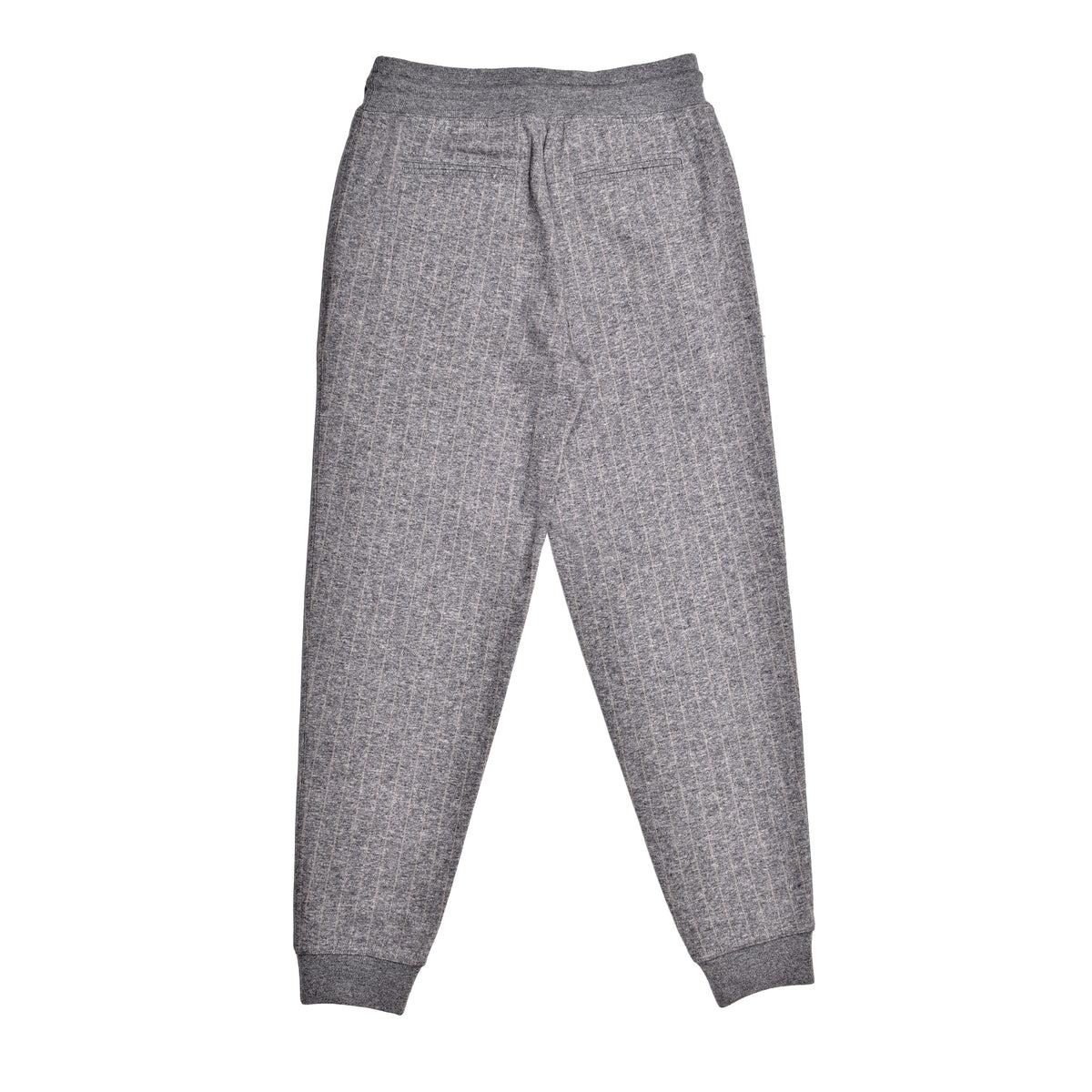 BRUNELLO CUCINELLI MEN'S GREY CASHMERE BLEND TROUSERS