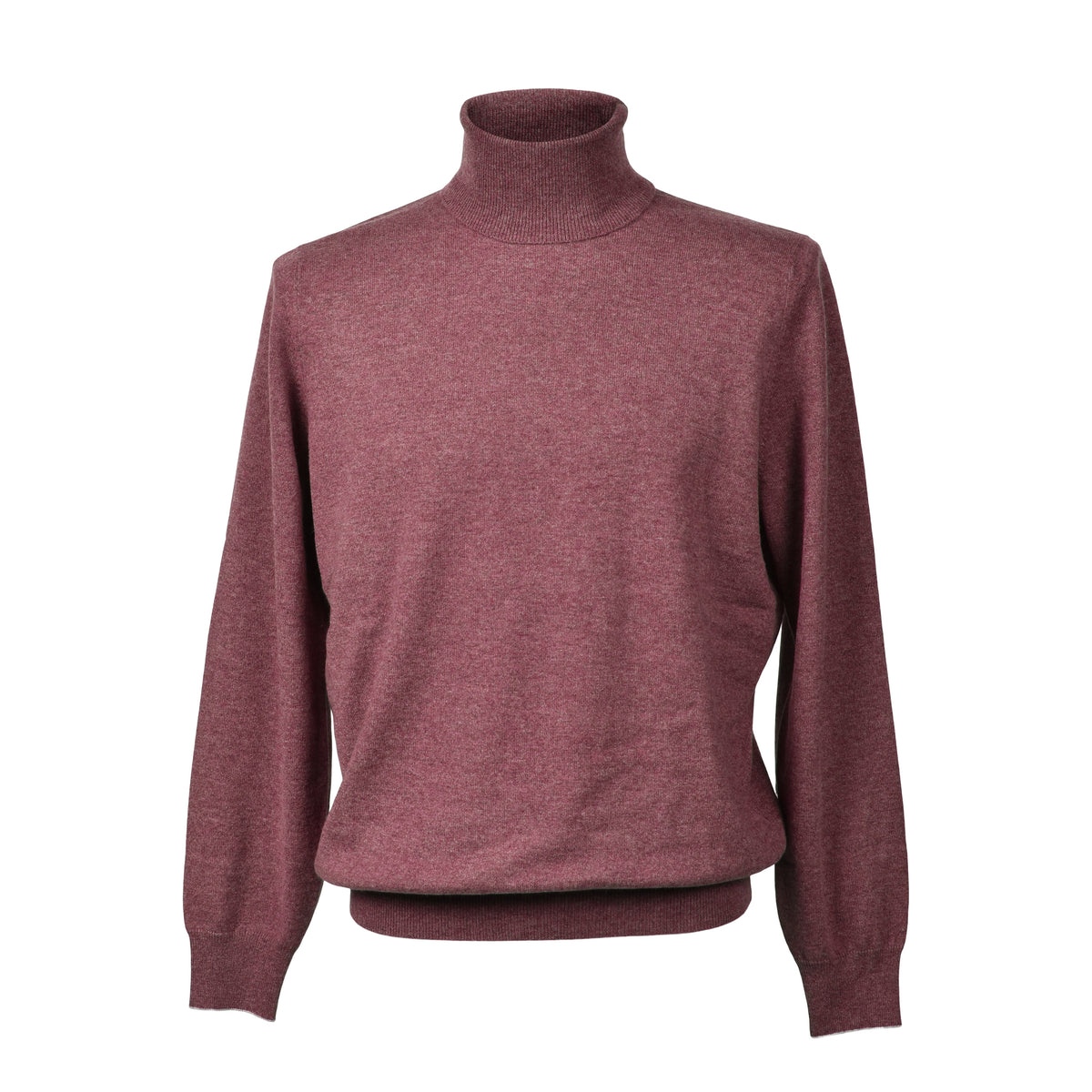 BRUNELLO CUCINELLI MEN'S DUSTY PINK CASHMERE SWEATER