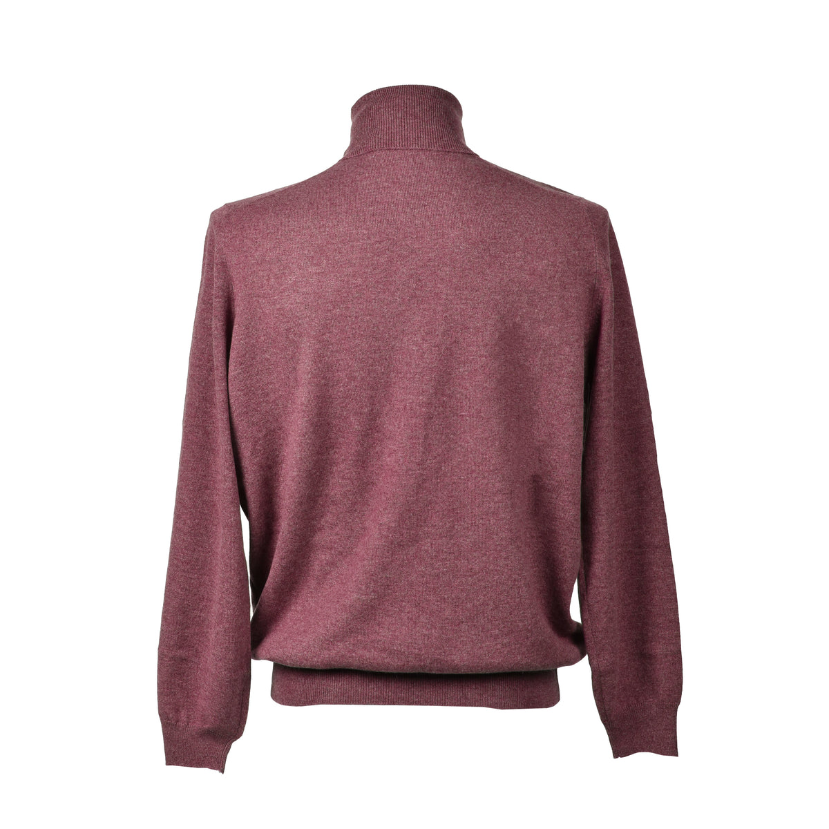 BRUNELLO CUCINELLI MEN'S DUSTY PINK CASHMERE SWEATER