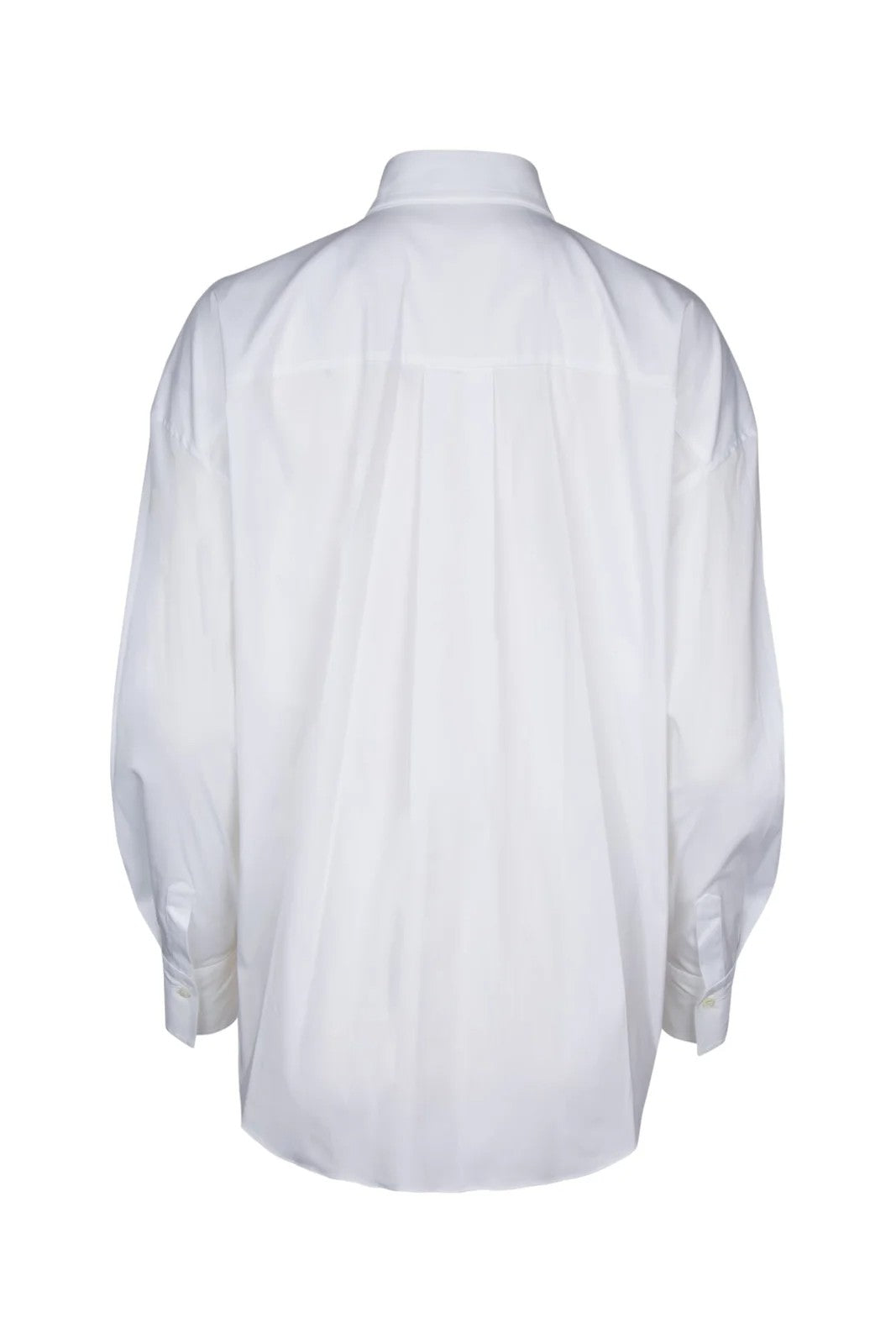 BRUNELLO CUCINELLI WOMEN'S OPTICAL WHITE BUTTON-UP SHIRT