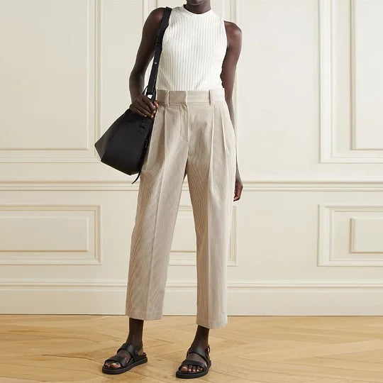 BRUNELLO CUCINELLI WOMEN'S PANTS MH580P8308_C8704 NWT