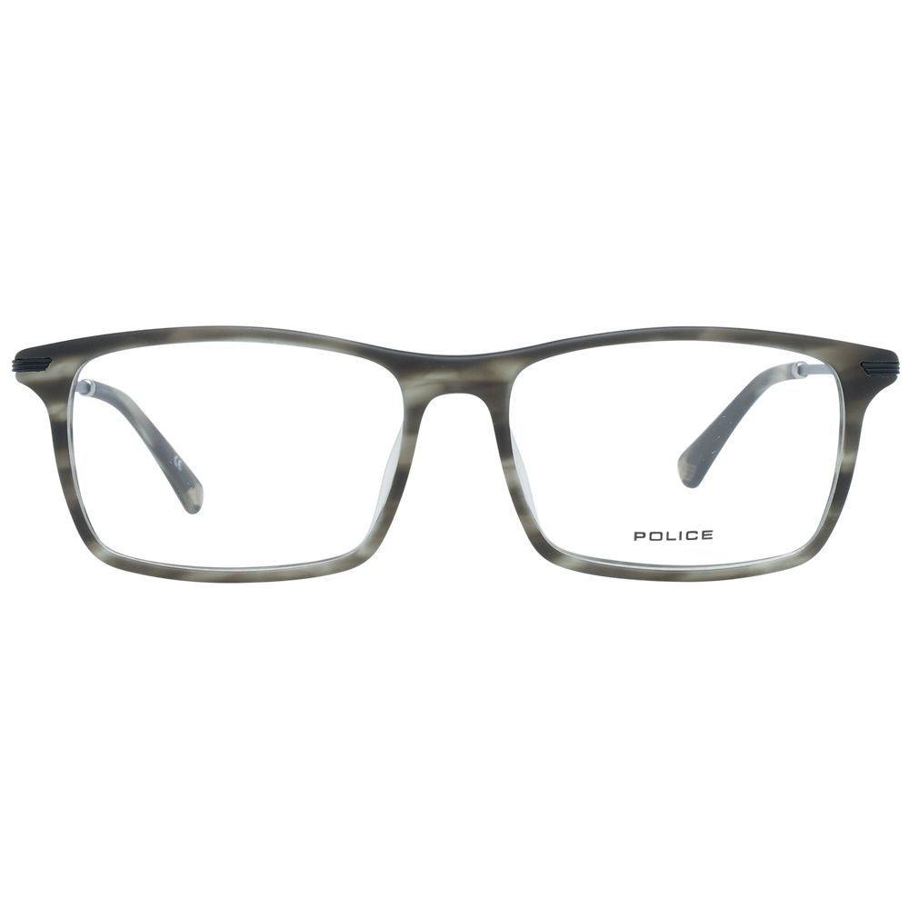 Police Gray Metal & Plastic Glasses (Frames)