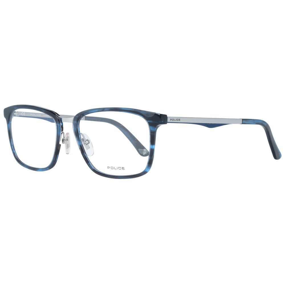 Police Blue Plastic Glasses (Frames)