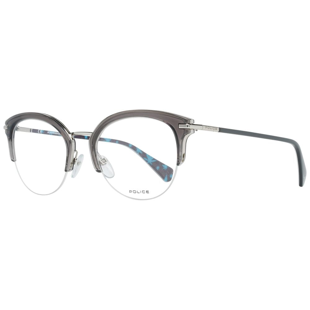 Police Gray Metal & Plastic Glasses (Frames)