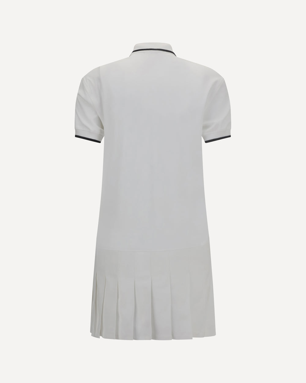 BRUNELLO CUCINELLI WOMEN'S WHITE COTTON POLO DRESS