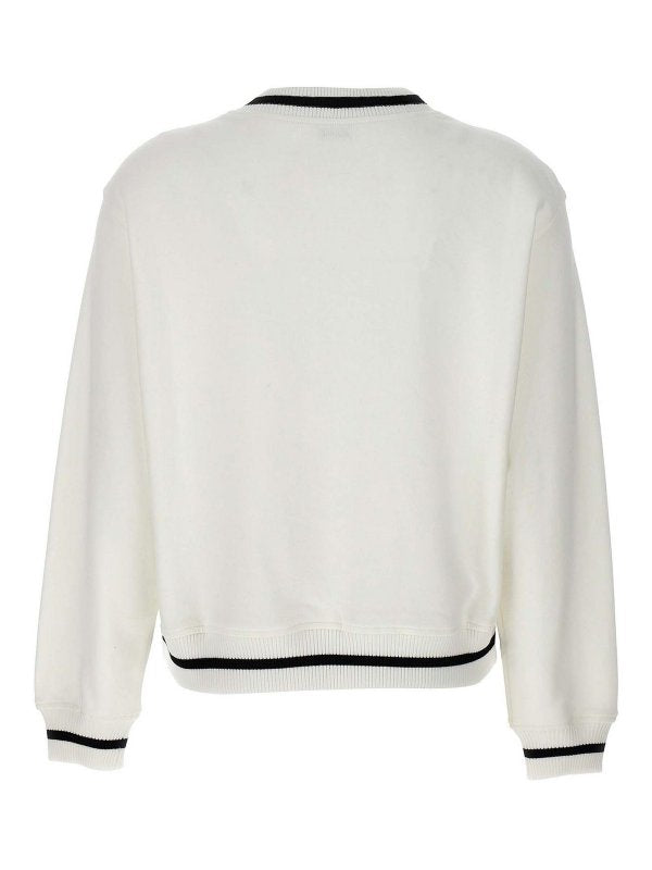 BRUNELLO CUCINELLI WOMEN'S OFF WHITE COTTON SWEATER