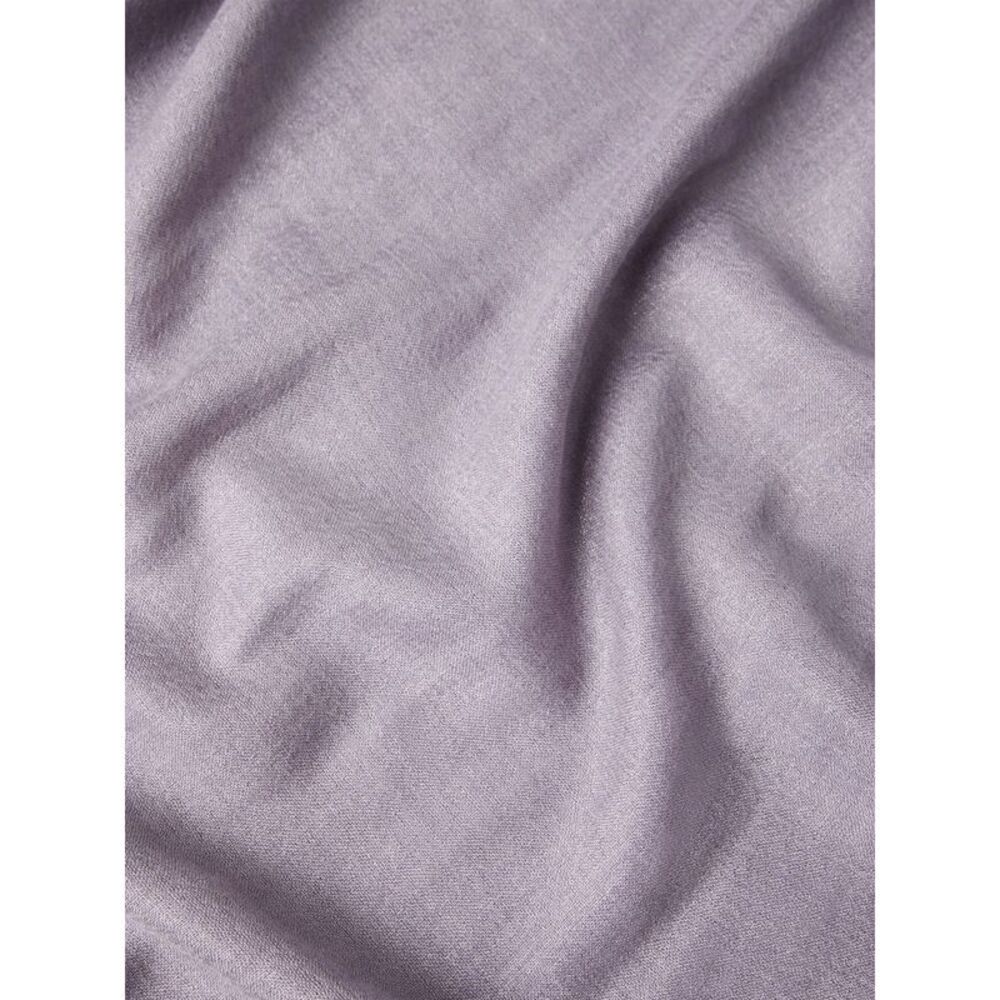 BRUNELLO CUCINELLI WOMEN'S LIGHT PURPLE WOOL SILK SCARF