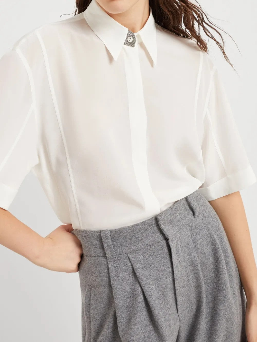 BRUNELLO CUCINELLI WOMEN'S SHIRT NWT
