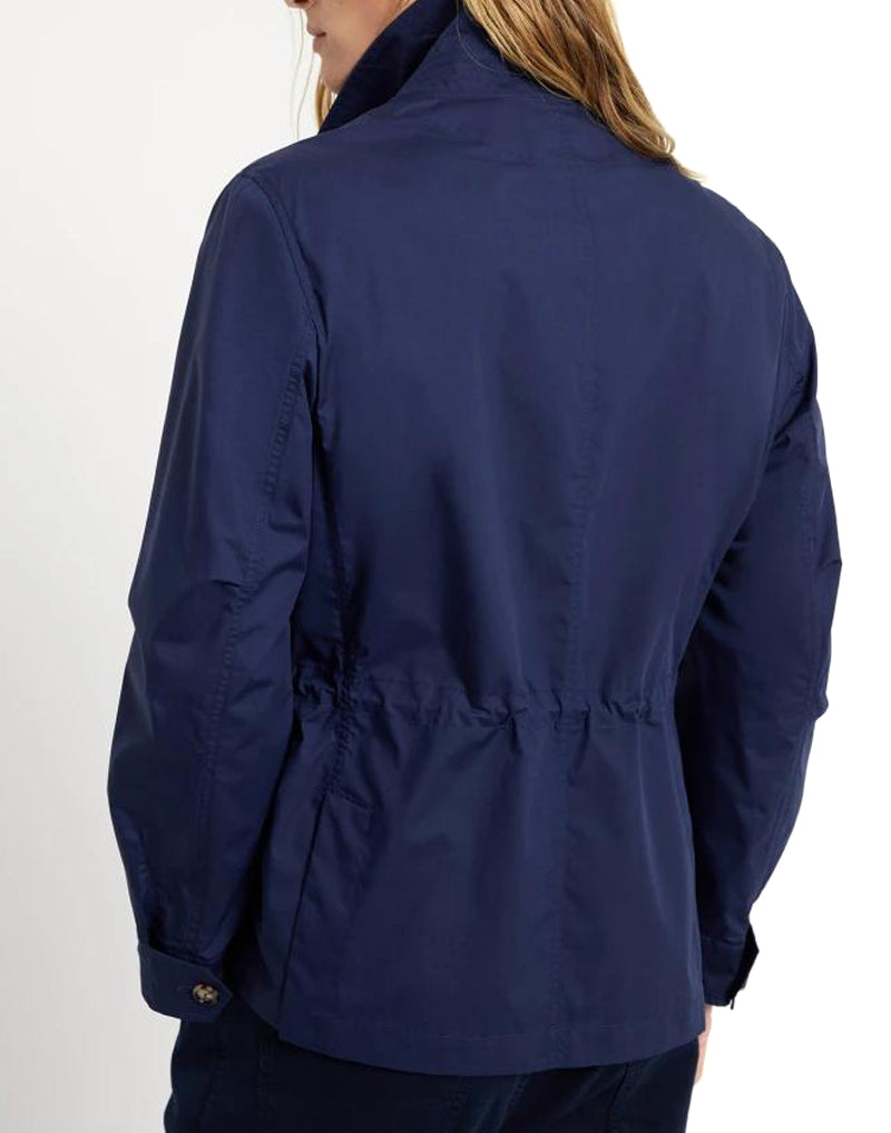 BRUNELLO CUCINELLI MEN'S NAVY CASUAL FIELD JACKET
