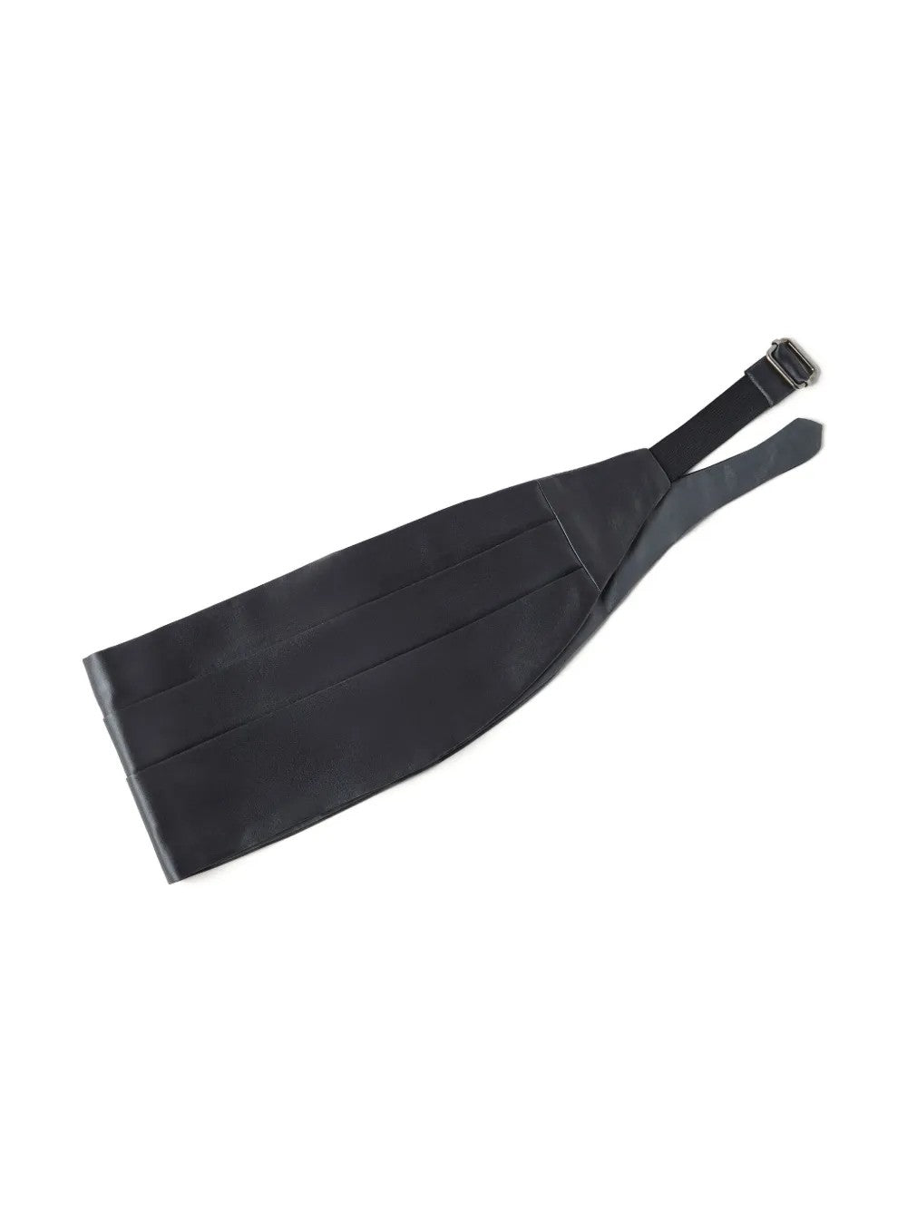 BRUNELLO CUCINELLI MEN'S MEDIUM GRAY SILK BLEND CUMMERBUND