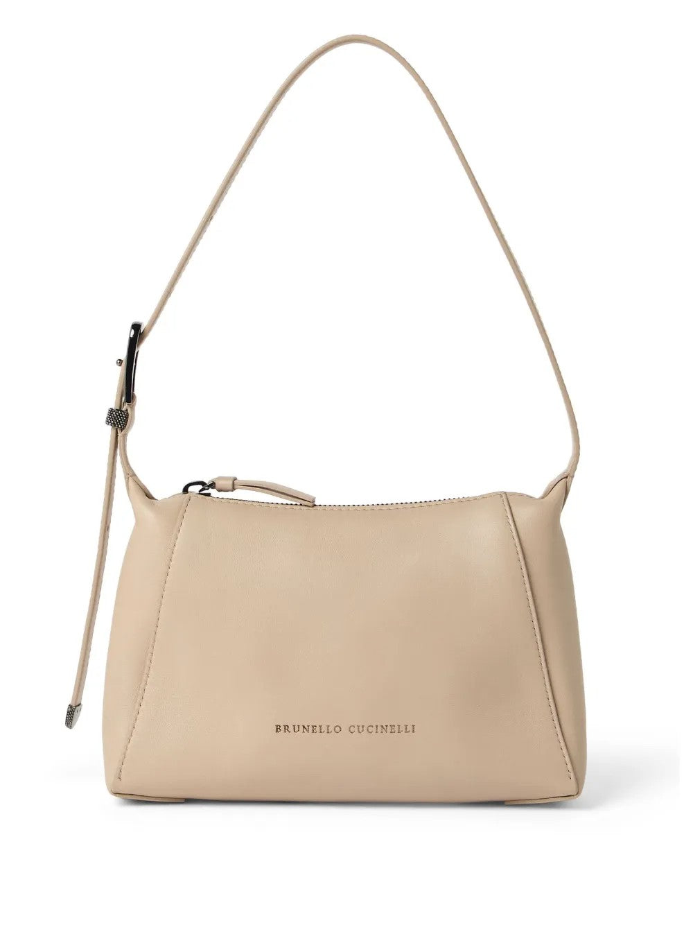BRUNELLO CUCINELLI WOMEN'S SABBIA LEATHER SHOULDER BAG
