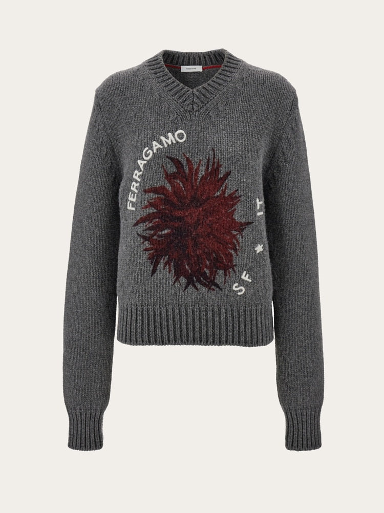 FERRAGAMO WOMEN'S SWEATER NWT