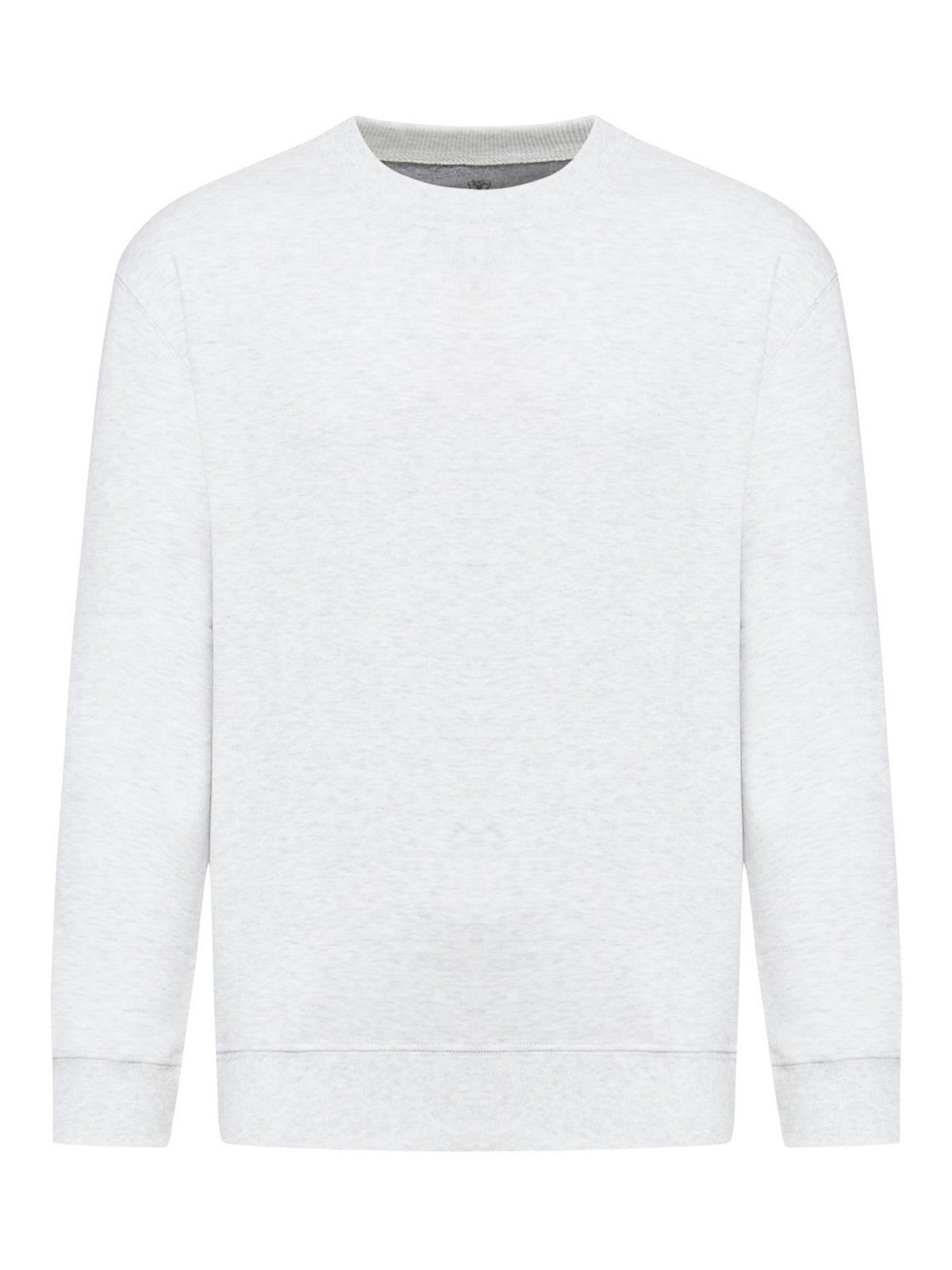 BRUNELLO CUCINELLI MEN'S LIGHT GREY COTTON SWEATSHIRT