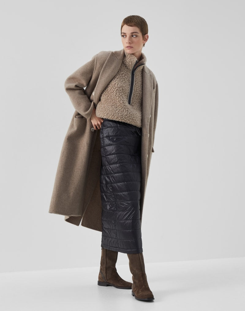 BRUNELLO CUCINELLI WOMEN'S SKIRT MR405G3531_C101 NWT