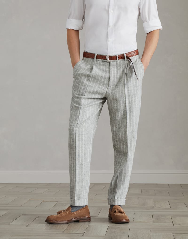 BRUNELLO CUCINELLI MEN'S PANTS MY457L00H_C003 NWT