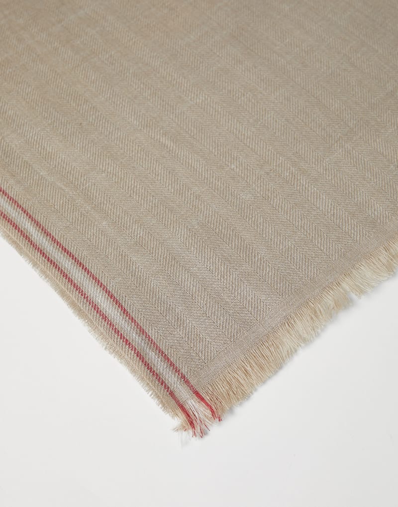 BRUNELLO CUCINELLI MEN'S SCARF MSC676OR_CZZ61 NWT