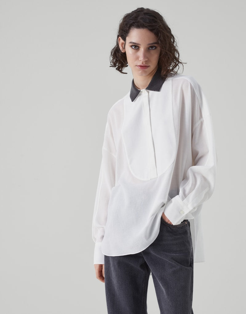 BRUNELLO CUCINELLI WOMEN'S SHIRT ML978MZ305_C600 NWT