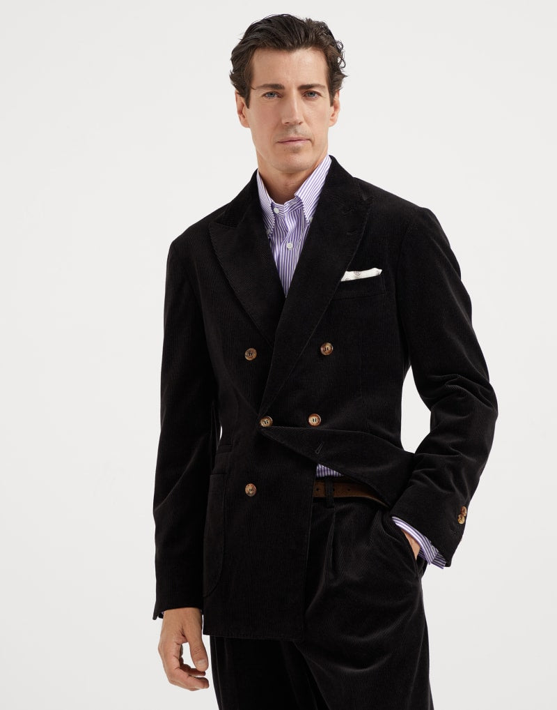 BRUNELLO CUCINELLI MEN'S BLAZER MQ4357BBD_C101 NWT