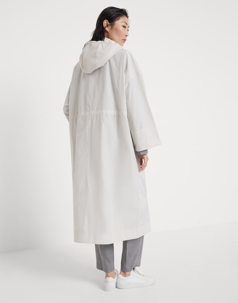 BRUNELLO CUCINELLI WOMEN'S OFF WHITE RELAXED JACKET