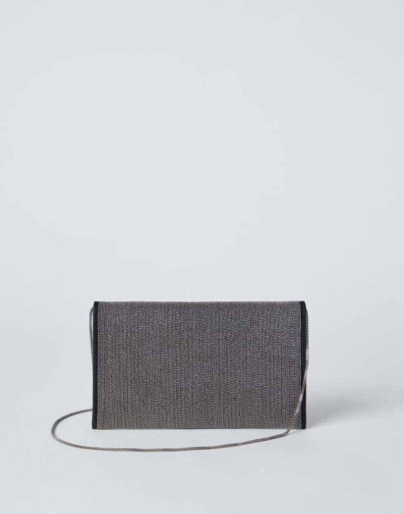 BRUNELLO CUCINELLI WOMEN'S RUTHENIUM OTTONE ECO FINISH SHOULDER BAG