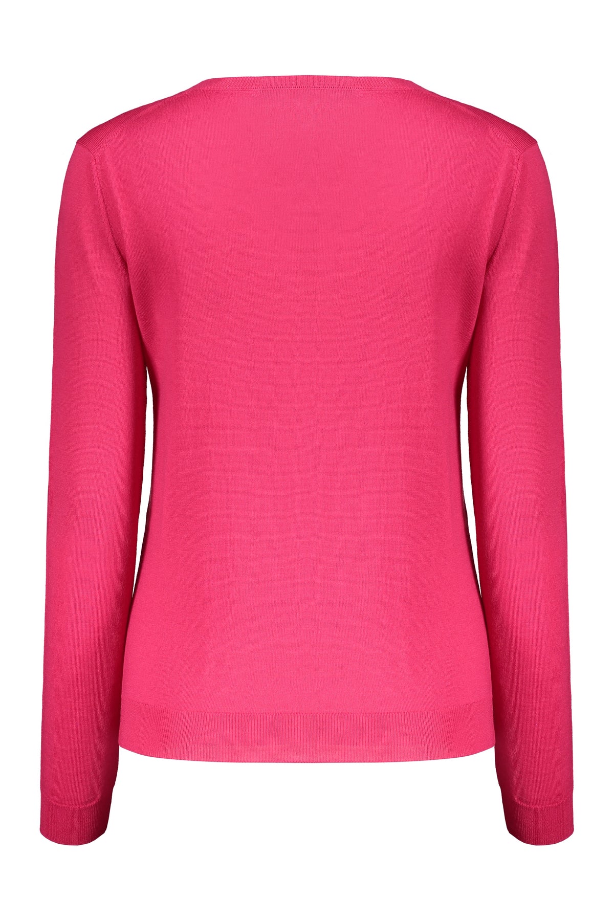 VALENTINO WOMEN'S PINK WOOL CREWNECK SWEATER
