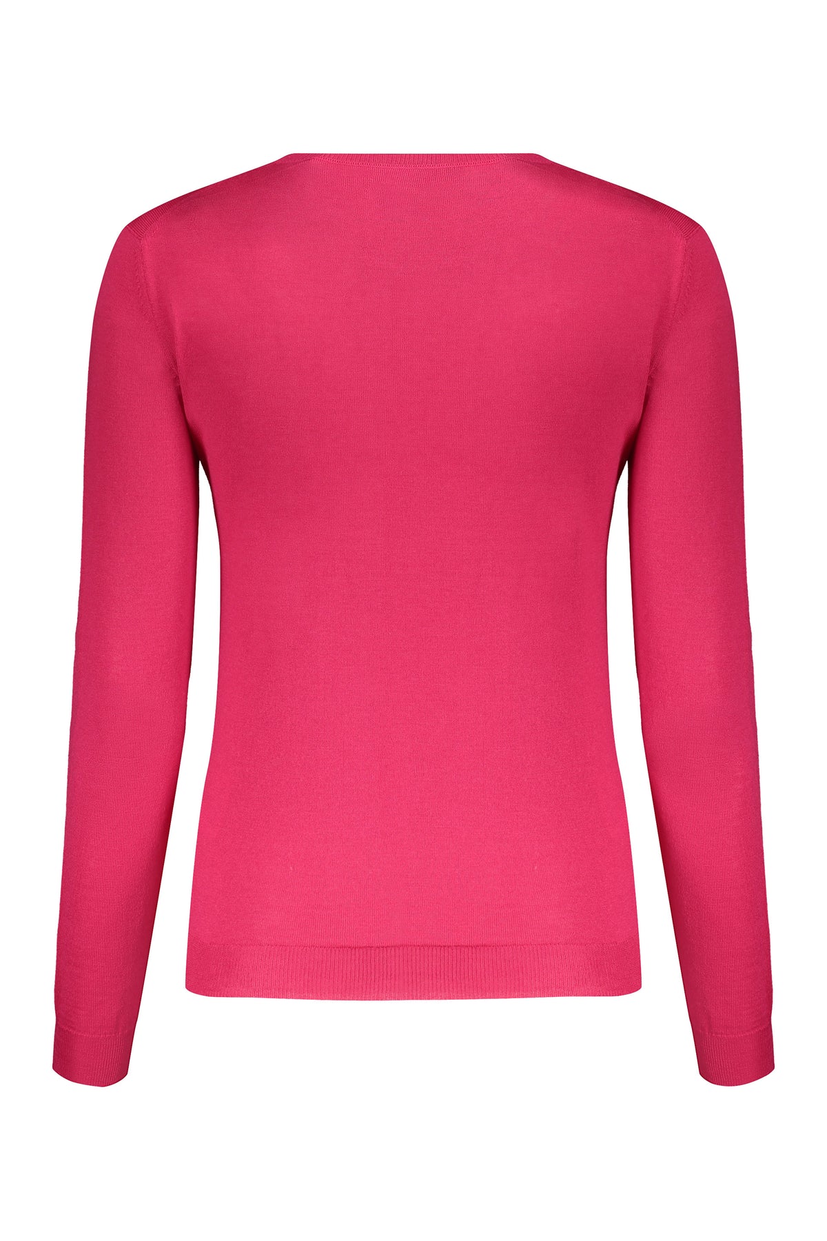 VALENTINO WOMEN'S PINK WOOL CREWNECK SWEATER