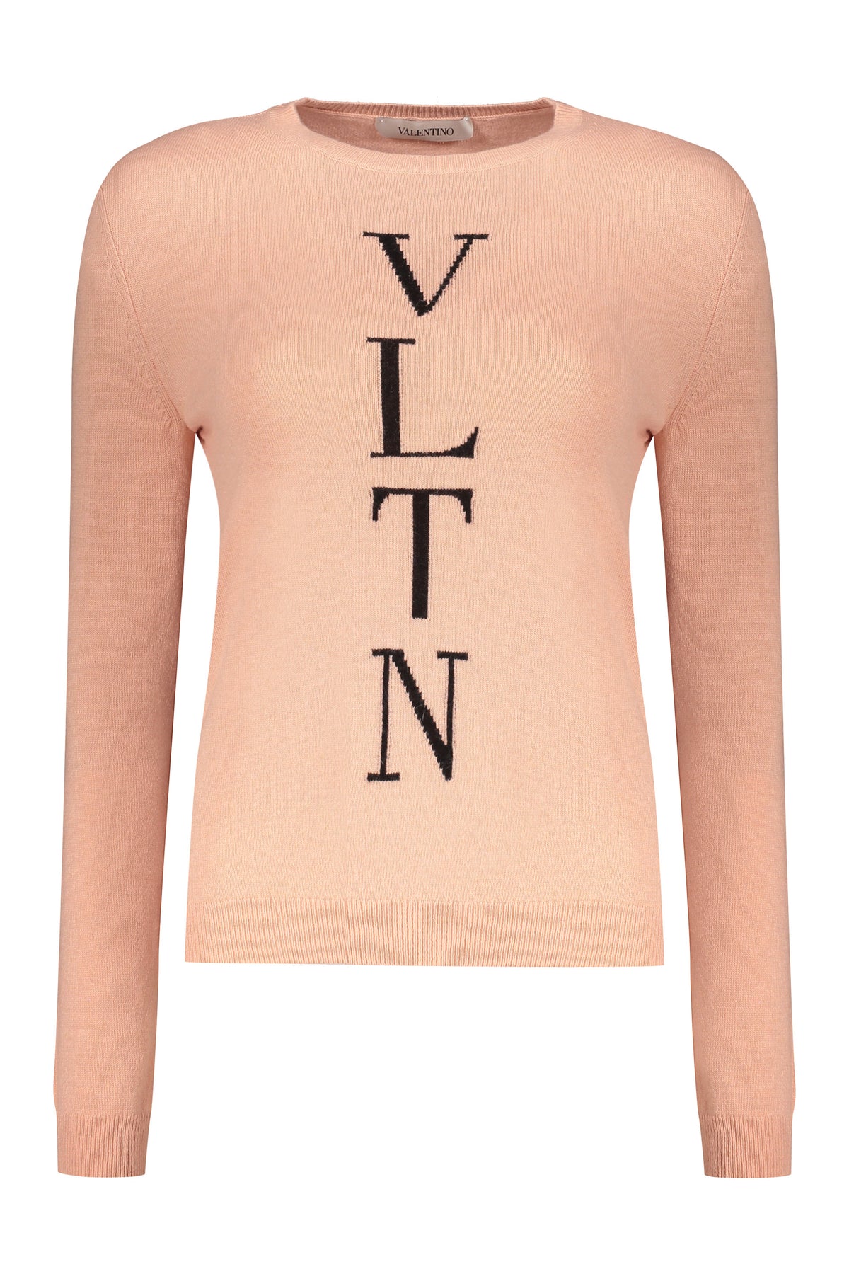 VALENTINO WOMEN'S PINK WOOL BLEND SWEATER